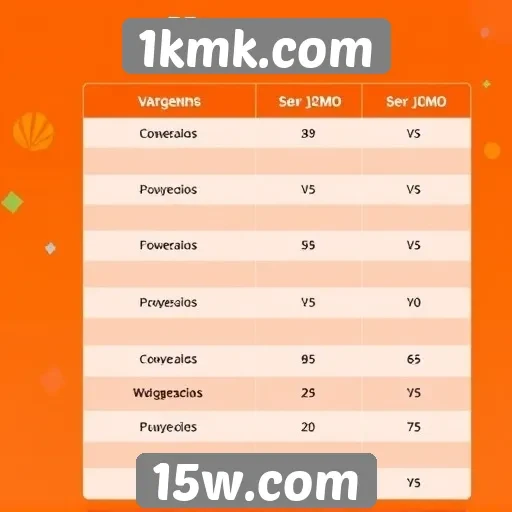 Comparativo entre 1kmk e outras plataformas de jogos