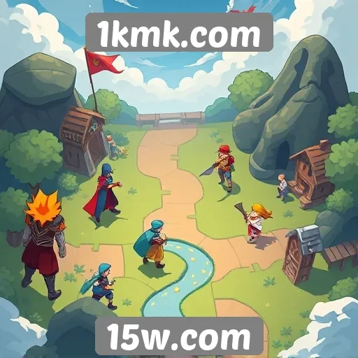 Jogo de estratégia ganha popularidade em 1kmk.com